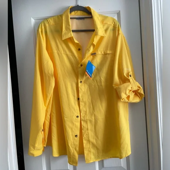 Men’s Columbia Long Sleeve Fishing Shirt - Picture 2 of 7